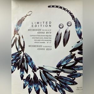 Fabulous Mesmerize necklace & earrings.For the most deserving, discerning woman.